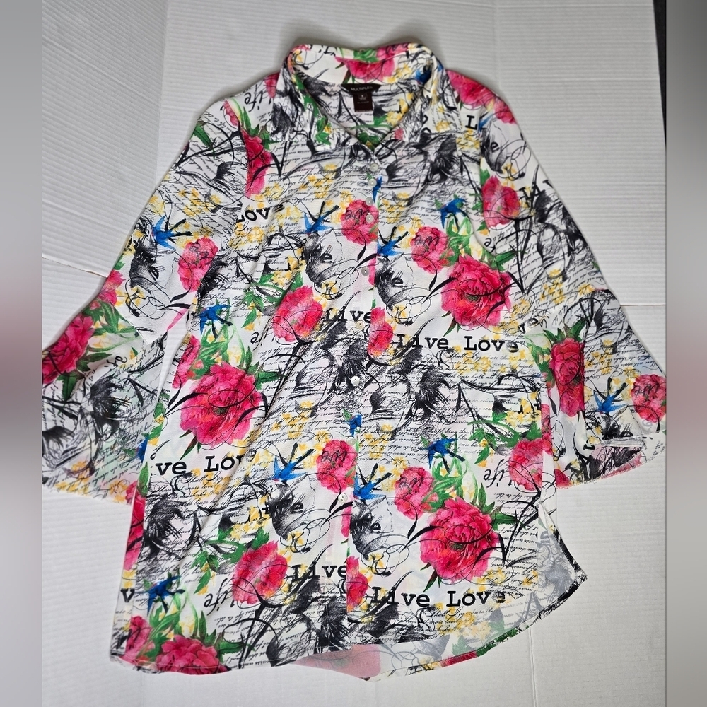Multiples Button Down Dress